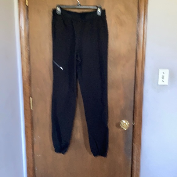 💜$5ifbundle3 champion black jogger pant with zipper details men's size M - Picture 4 of 16